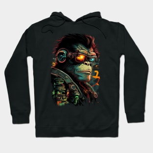 Magic Ape Future Ape Sci-Fi Anime Ape Hoodie